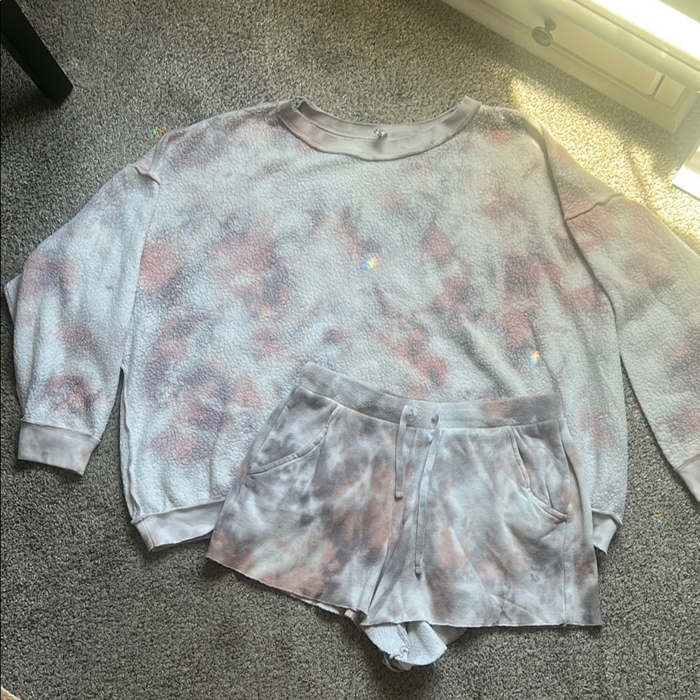 Free People Pastel Lounge Set